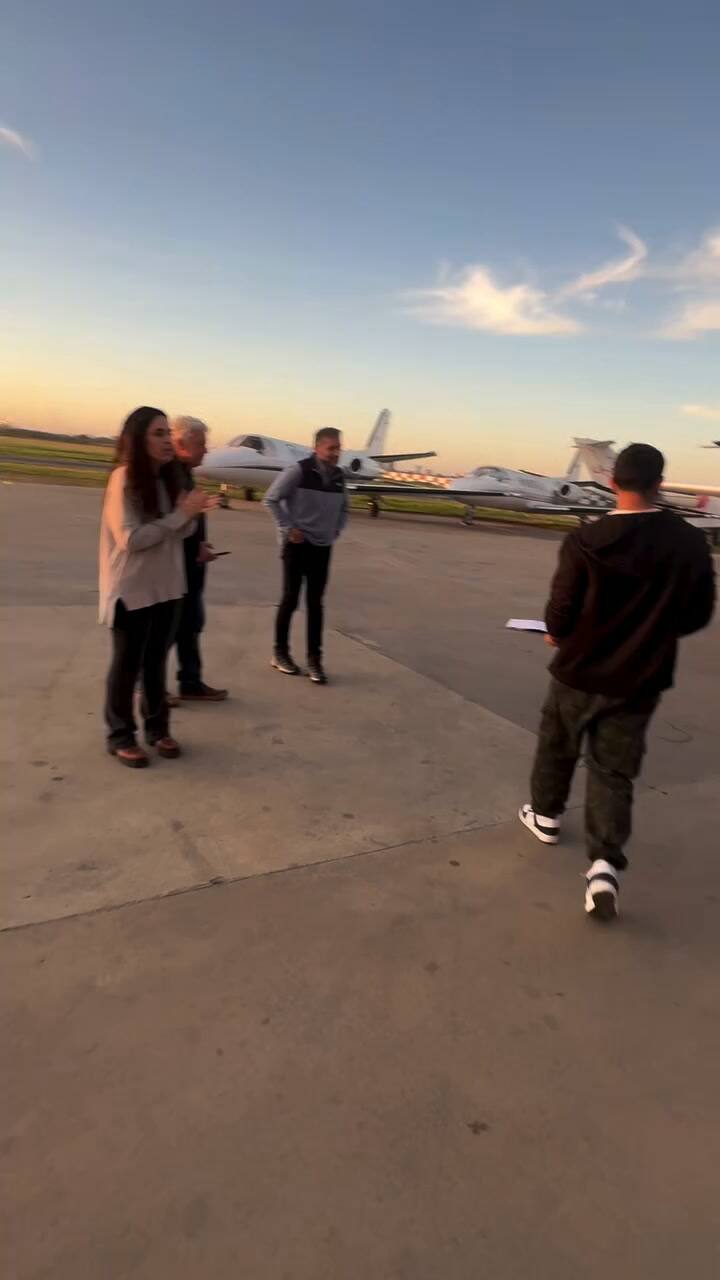 Lucio Muscari recibió el diploma de piloto - @josemariamuscari