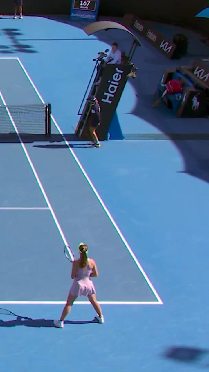 El desmayo de una recogepelotas durante el Abierto de Australia