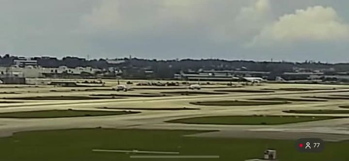 Video del avión que se despistó en Miami