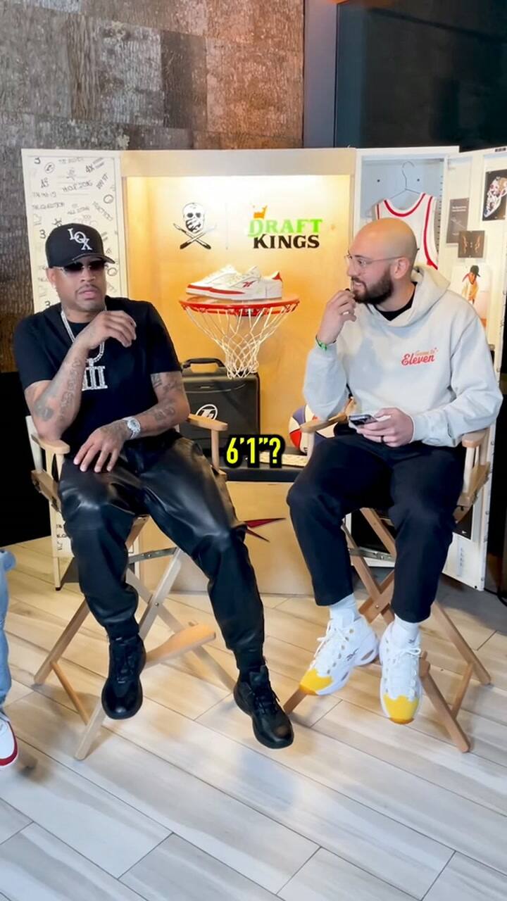 Allen Iverson cuenta algunos aspectos curiosos de su trayectoria profesional