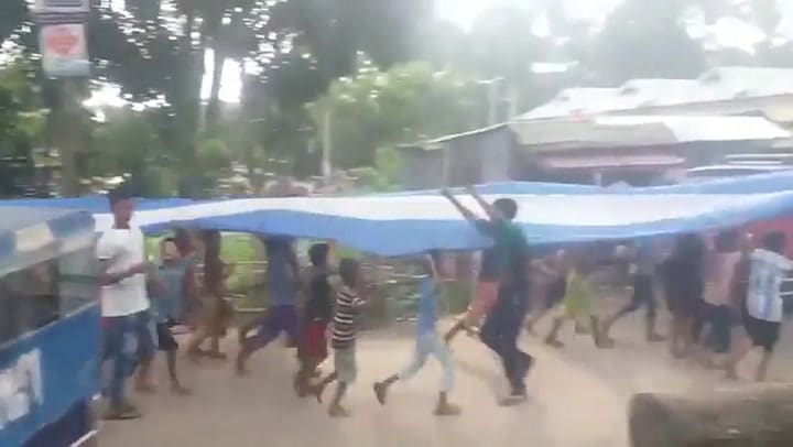 ¡Argentina! ¡Argentina!', gritan en Bangladesh - Fuente: YouTube