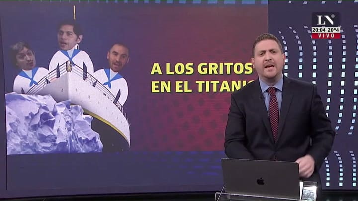 El titanic se hunde pero ellos se preocupan por Federico Basualdo'