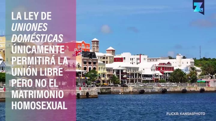 Bermudas anula el matrimonio gay