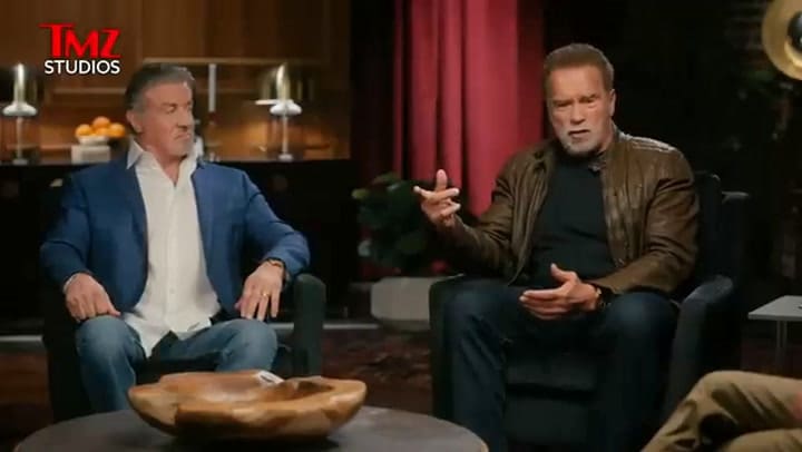Schwarzenegger sobre Stallone: “Se volvió una competencia por el cuerpo, nos medíamos el porcentaje de grasa corporal”