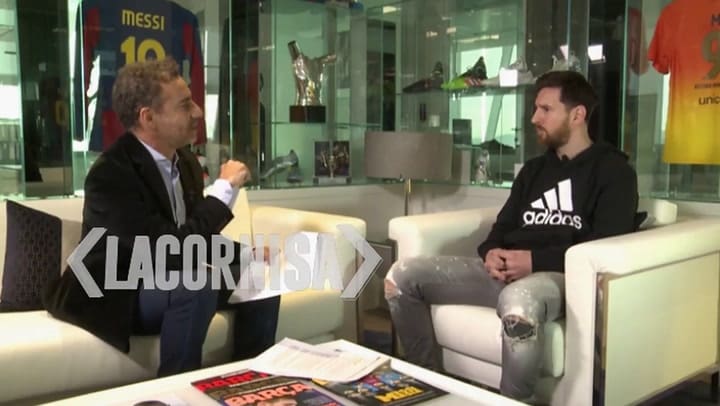 Anticipo: entrevista exclusiva a Messi en La Cornisa por América TV