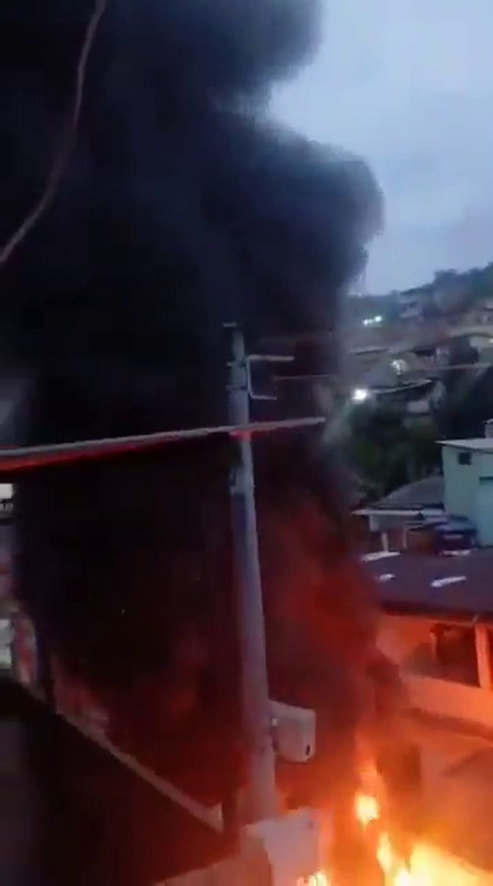 Incendios durante el megaoperativo
