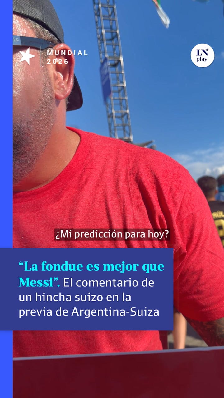 Hincha suizo: "La fondue es mejor que Messi"