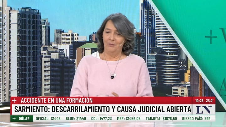 Maria Lujan Rey, madre de una victima de Once