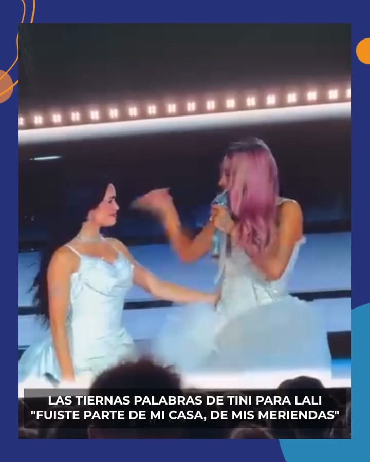 Las palabras de Tini a Lali en River