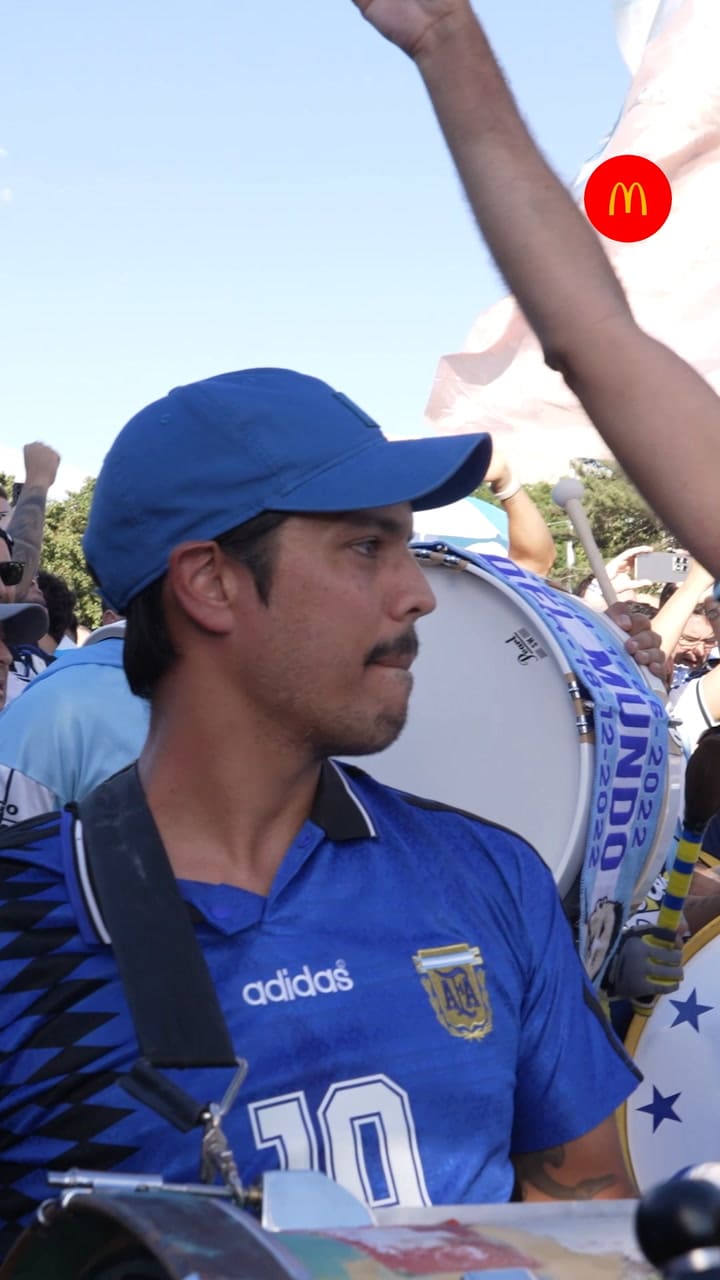 El impresionante banderazo argentino en Kansas City