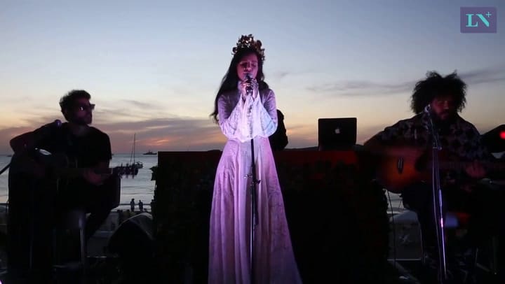 El show de Cande Tinelli en Punta del Este - Crédito: Santiago Hafford