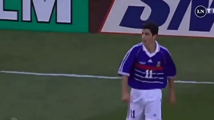 El mundial de Robert Pirès en Francia 1998