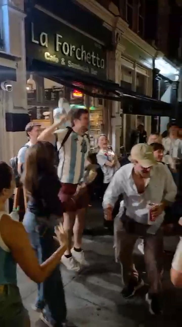 Celebraciones argentinas en Londres