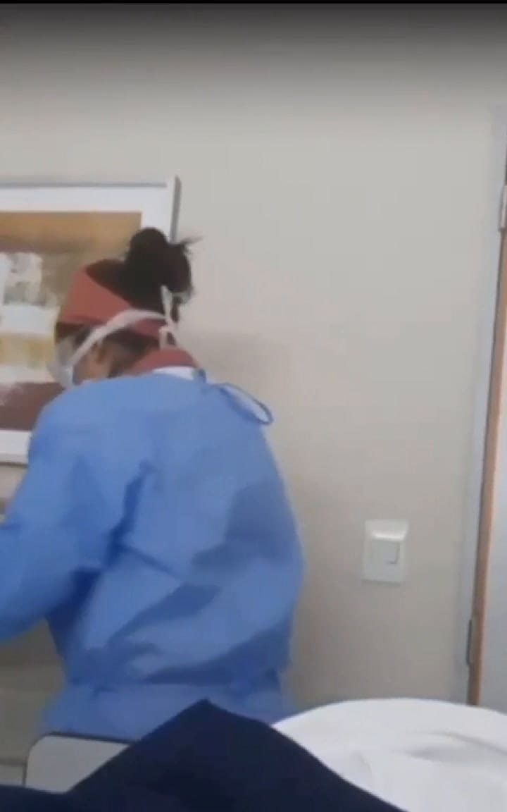 El paciente con coronavirus pidiendo sushi