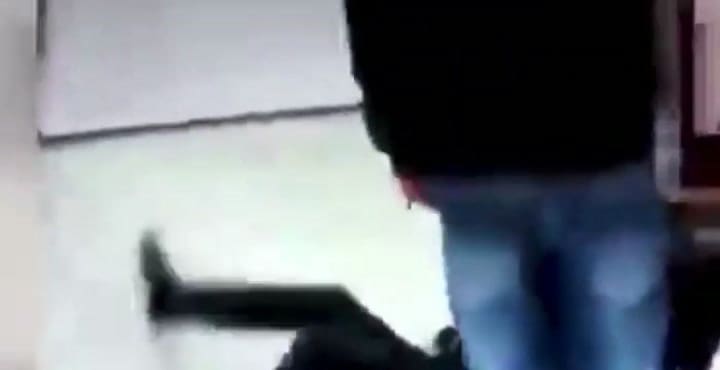 El video que registró la agresión