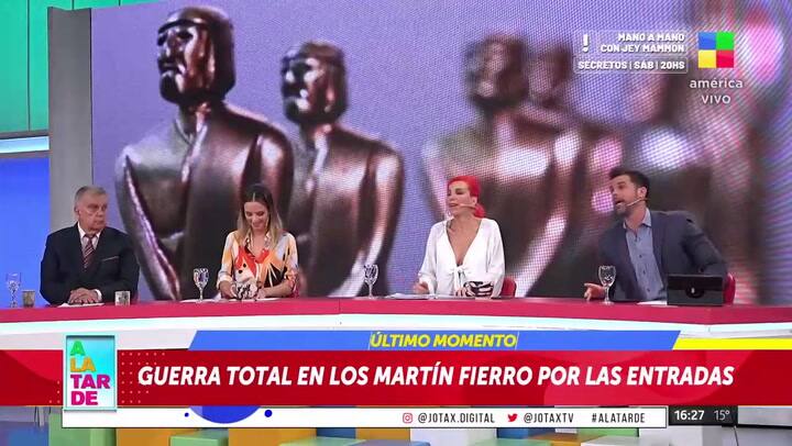 El encuentro más esperado: la China, Wanda y Pampita en los Martín Fierro