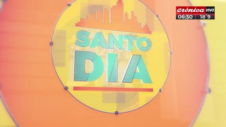 Santo Biasatti volvió a la pantalla - Fuente: Crónica TV