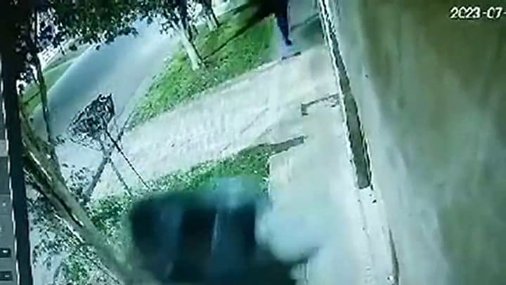 Así escaparon un grupo de delincuentes tras desvalijar a un periodista en La Plata 3