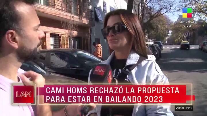 Camila Homs contó los motivos por los que rechazó el Bailando 2023