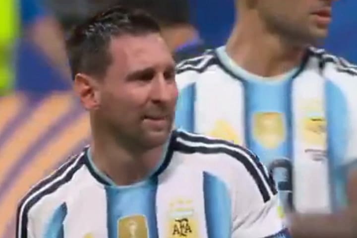 GIF Messi llanto
