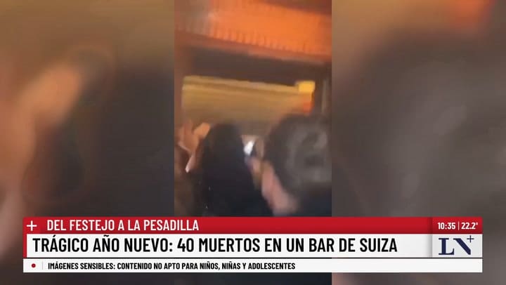 Incendio en Suiza: del festejo a la pesadilla