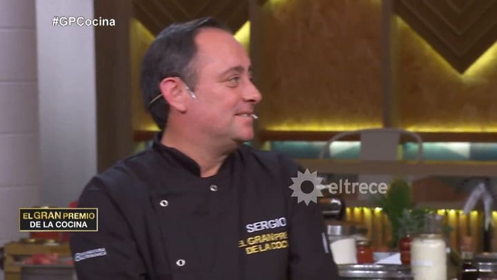El gran premio de la cocina: Christian Petersen fue durísimo con un participante - Fuente: eltrece