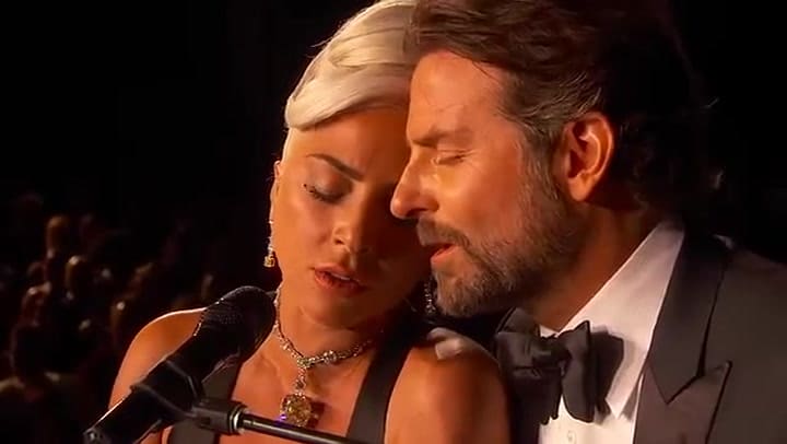 Lady Gaga, Bradley Cooper y su performance de "Shallow" en los Oscar