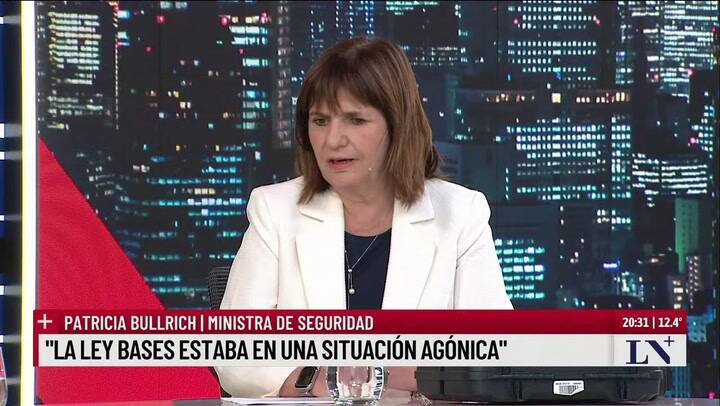 Patricia Bullrich: "No tengo pruebas de que Posse haya espiado a alguien"7
