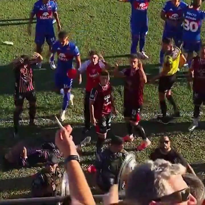 Interrumpen Tigre-Chacarita por la Copa Argentina tras una agresión de un plateísta a Brandán