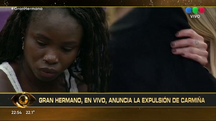 Las disculpas de Carmiña luego de ser expulsada de la casa de Gran Hermano