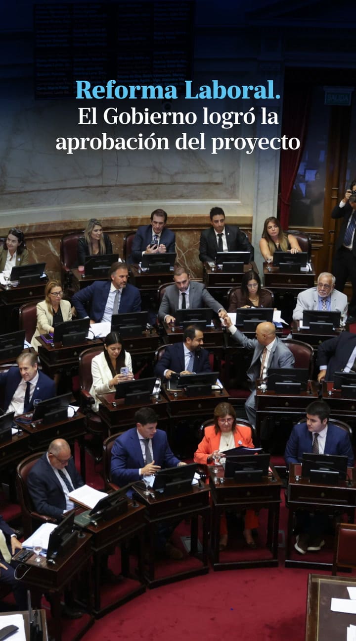 Con el apoyo de aliados, el Gobierno consiguió la aprobación de la Reforma Laboral