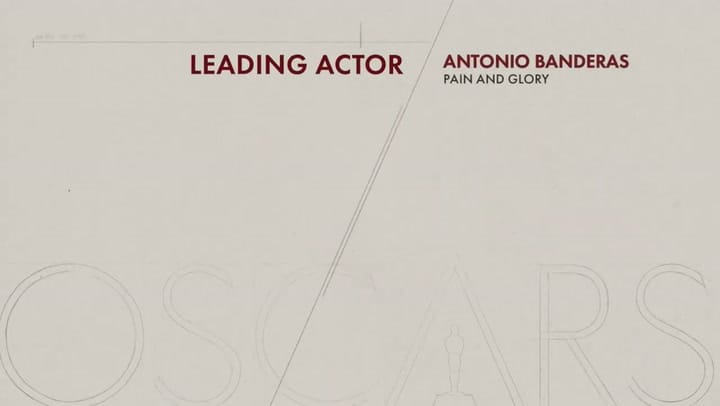Nominaciones a los Premios Oscar 2020: Mejor actor - Fuente: YouTube