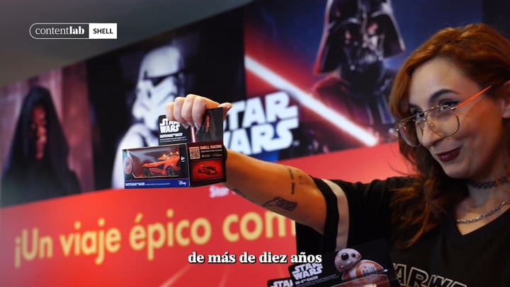 Shell presenta Star Wars Racers