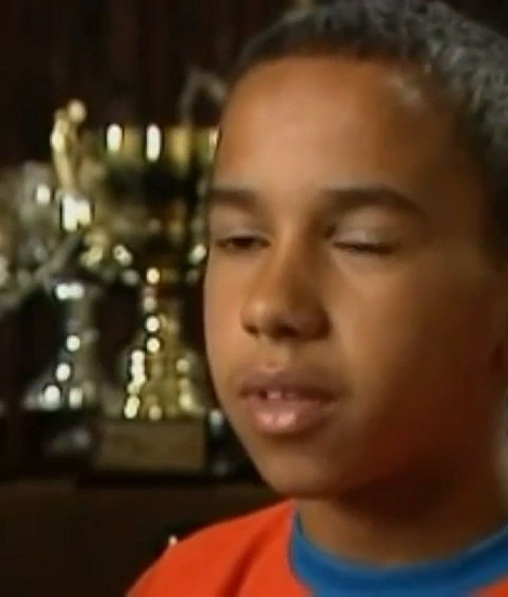 Así soñaba Hamilton en su infancia con la Fórmula 1