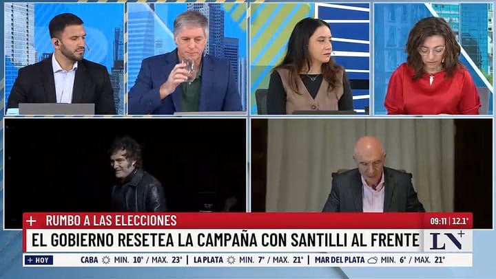 La analista politica Lara Goyburu en LN+