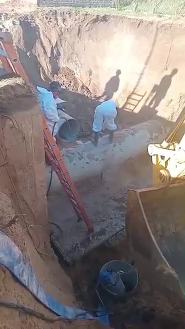 Un caño de agua explotó en Paraná