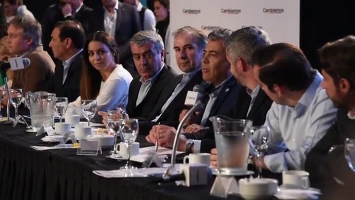 Encuentro de Cambiemos en la ciudad de Buenos Aires - Fuente: Télam