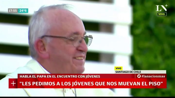 El Papa en el encuentro de jóvenes: 'la iglesia necesita que los jóvenes nos interpelen'