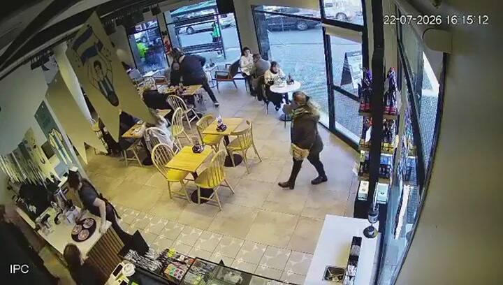 Robo en una cafetería de Avellaneda