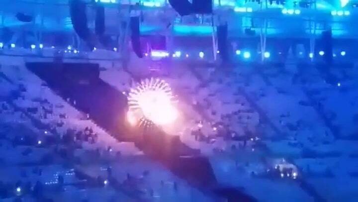 Hipnóticos arreglos de la ceremonia