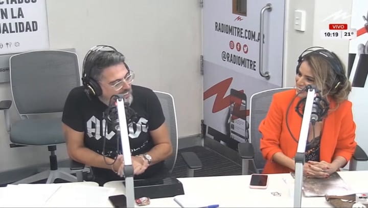 Marina Calabró y Rolando Barbano blanquearon su romance