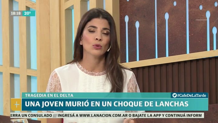 Delta: una joven murió en un choque de lanchas