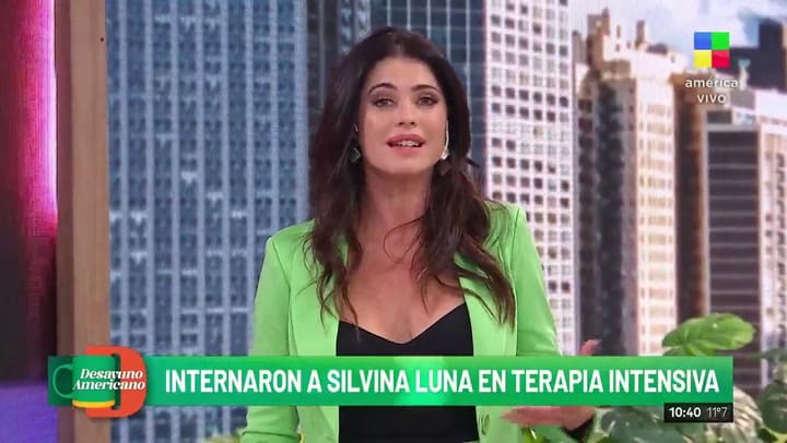 La mujer que la acompaña a Silvina Luna en terapia intensiva dio detalles sobre su salud