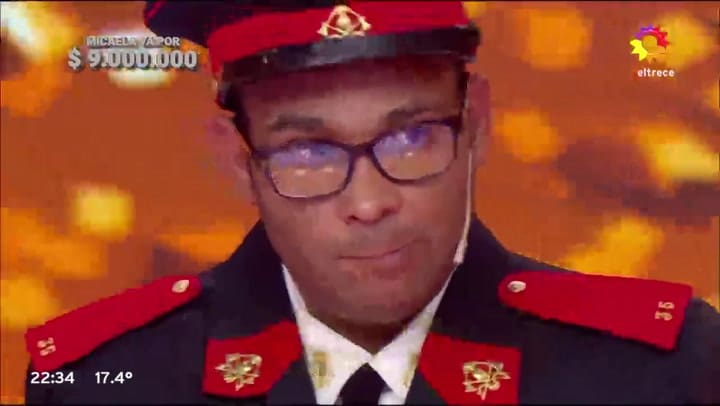 El bombero Bruno contó su historia en los 8 escalones