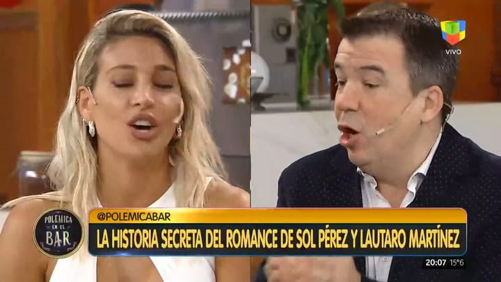 Sol Pérez contó la verdad de su romance con Lautaro Martínez. Fuente: Youtube