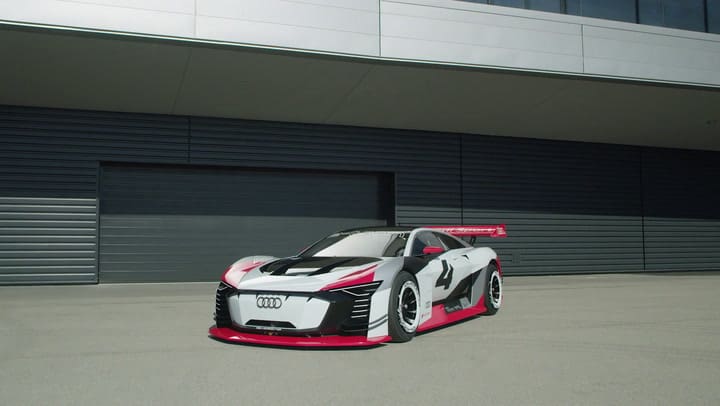 Footage Audi e-tron Vision Gran Turismo
