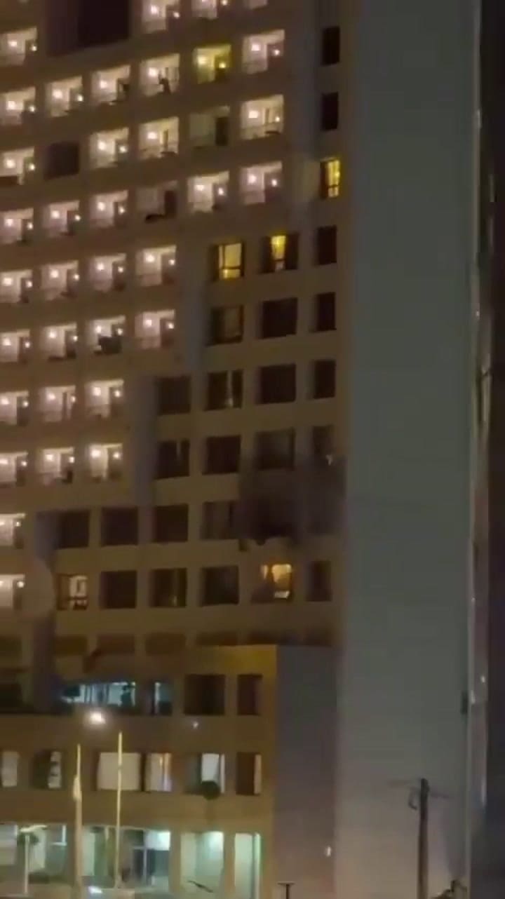 Ataques aéreos de Israel impactaron en un hotel de Beirut