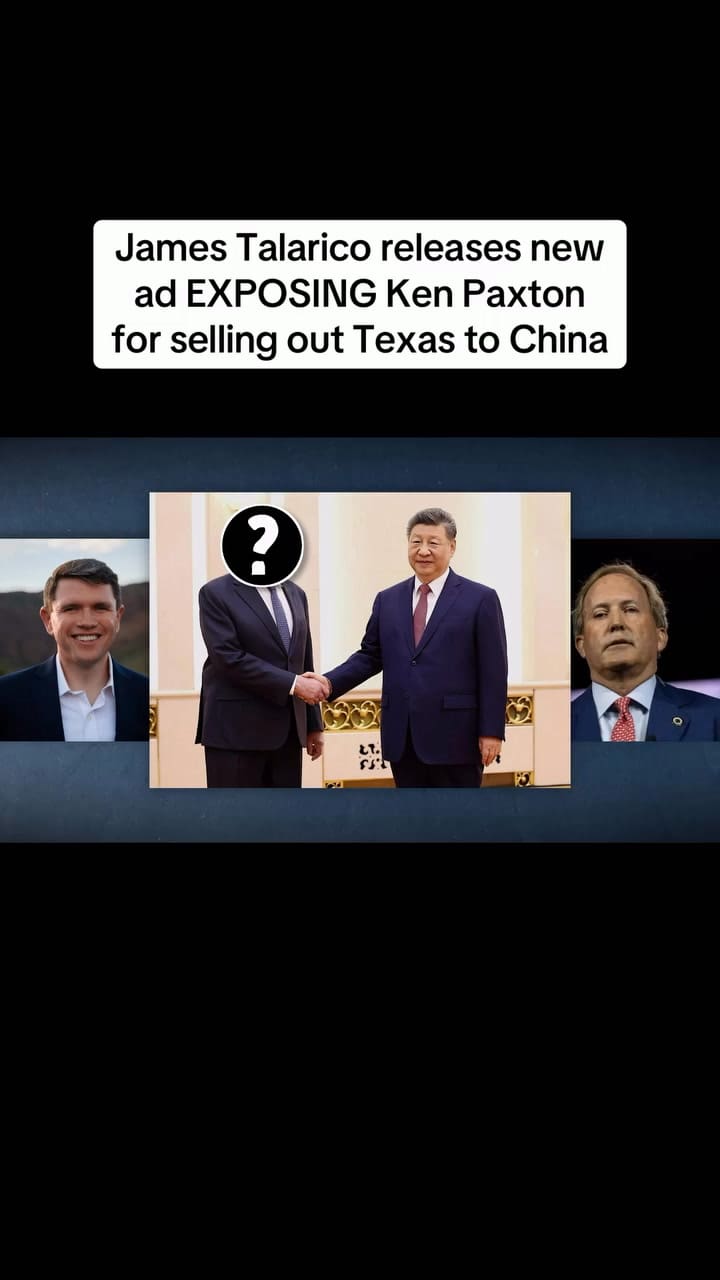 El anuncio de Talarico contra Paxton en plena campaña electoral en Texas