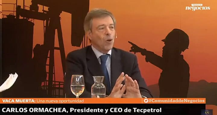 Omachea: 'Hay que exportar gas licuado al mundo'