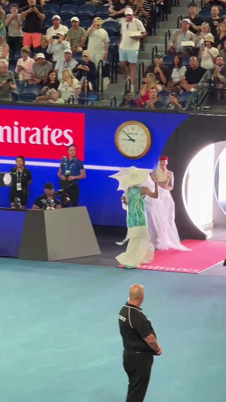 El aplauso del público para Naomi Osaka